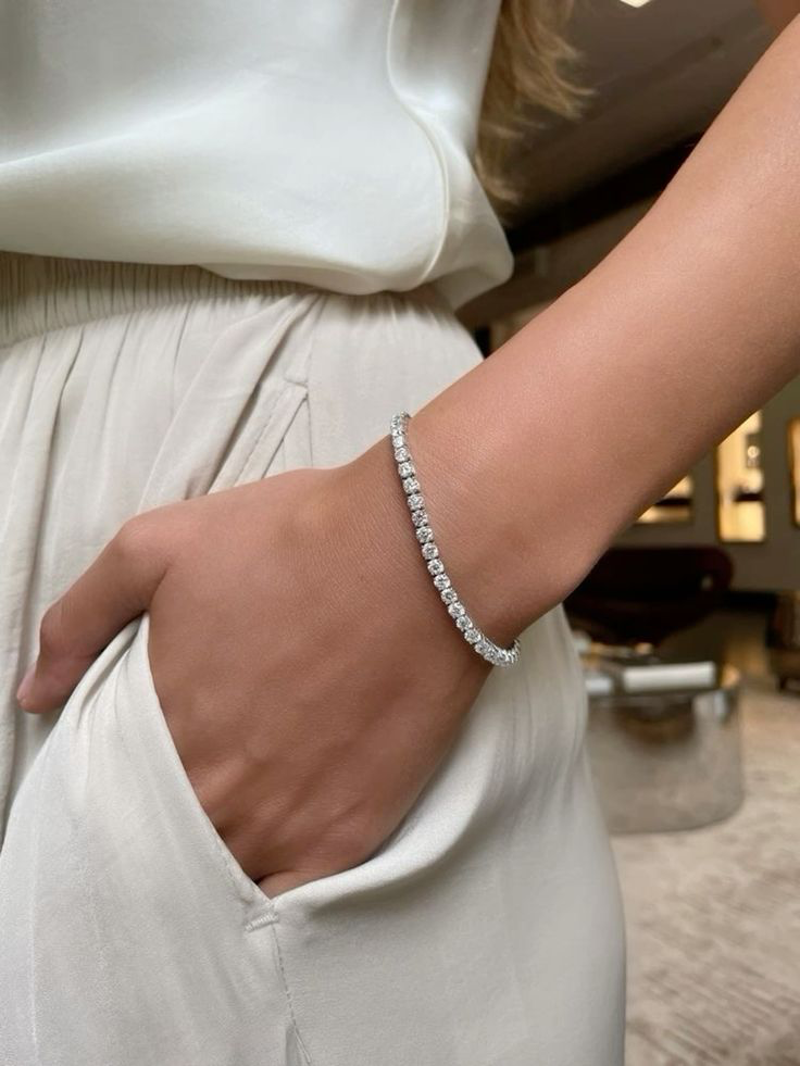 Margaux – Diamant Tennisarmbånd