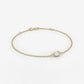 Madeleine – Bezel-Set Diamant Lenkearmbånd - 0.33ct