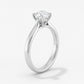 Celestine – Solitaire Forlovelsesring med Rund Briljant