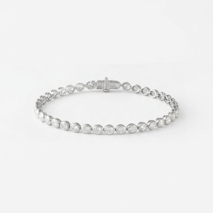Rosalie – Diamant Linjearmbånd - 4.9ct