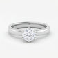 Vivienne – Klassisk Forlovelsesring med Rund Briljant