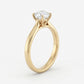 Celestine – Solitaire Forlovelsesring med Rund Briljant