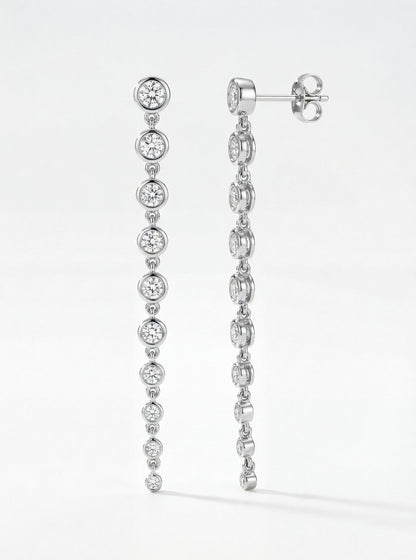 Isabelle – Hengende Diamant Øredobber - 2.0ct