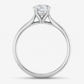 Celestine – Solitaire Forlovelsesring med Rund Briljant