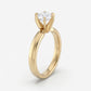 Vivienne – Klassisk Forlovelsesring med Rund Briljant