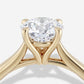 Celestine – Solitaire Forlovelsesring med Rund Briljant