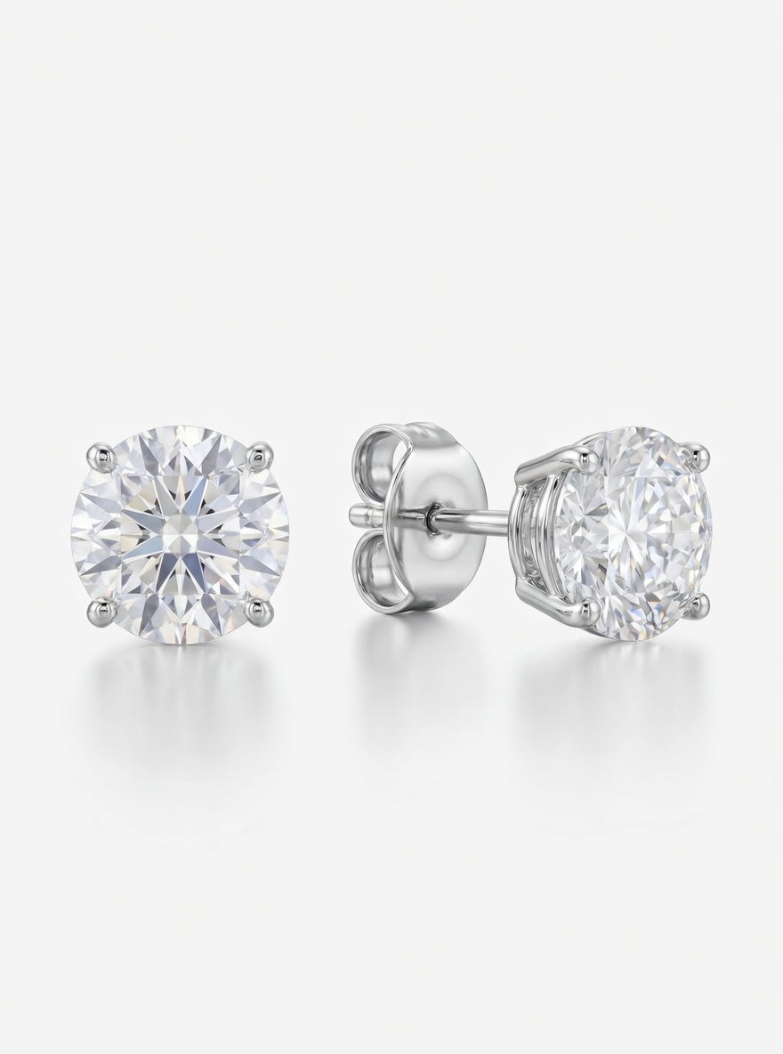 Estelle – Diamant Stud Øredobber