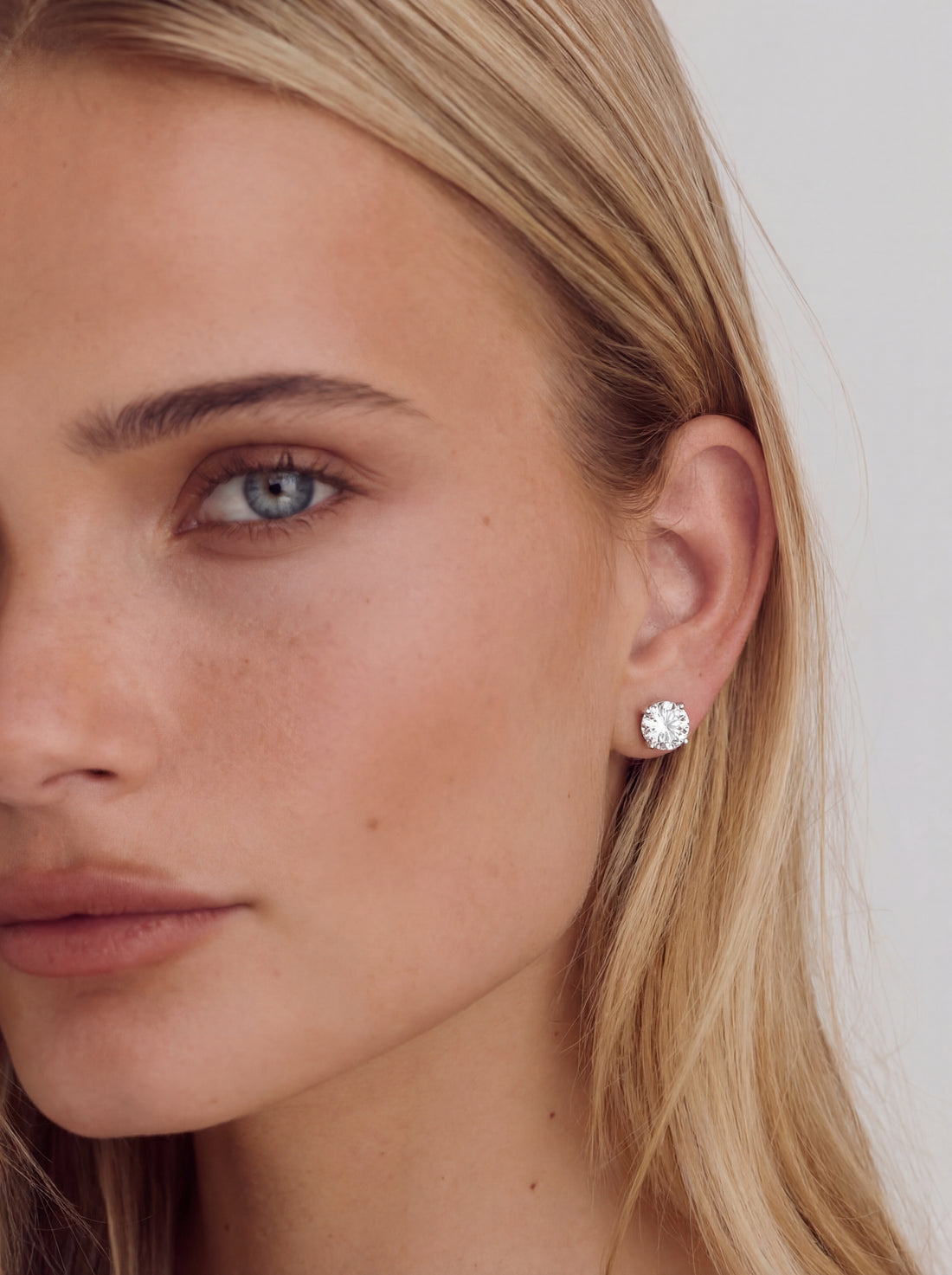 Estelle – Diamant Stud Øredobber