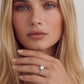 Celestine – Solitaire Forlovelsesring med Rund Briljant